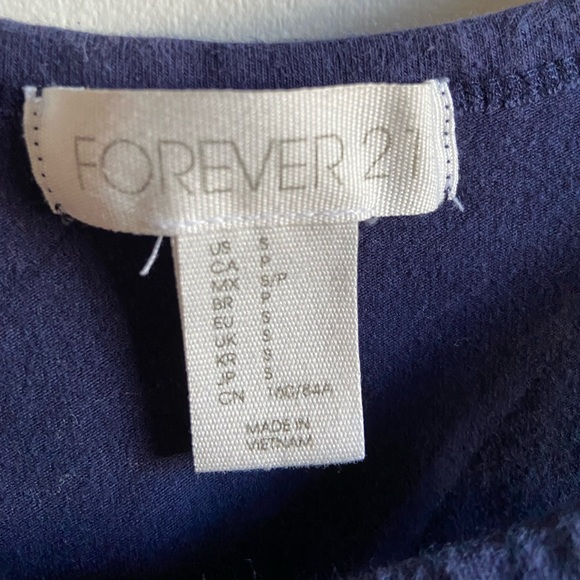 Forever21 Navy Blue Camisole - Picture 3 of 3